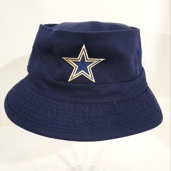 NFL Other - Dallas Cowboys Men's Vintage New Era Navy Blue Main Bucket Hat Front Logo Star